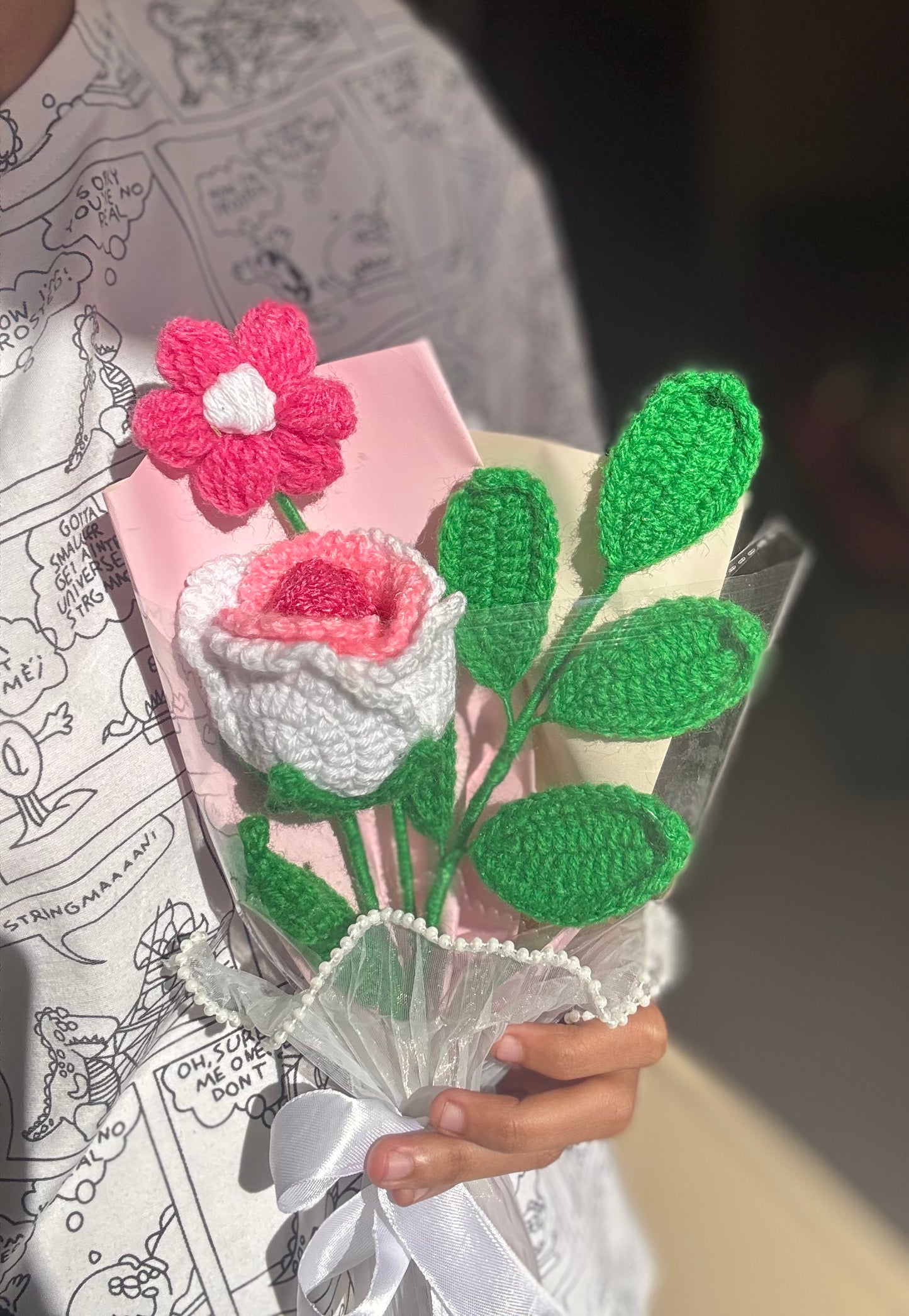 Soft pink mini bouquet