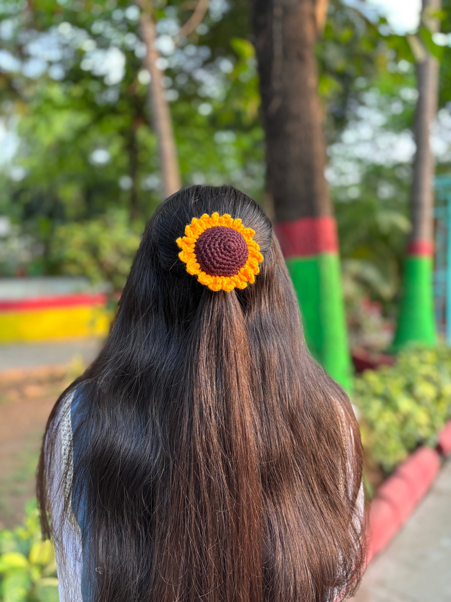 Sunflower Hair Clip