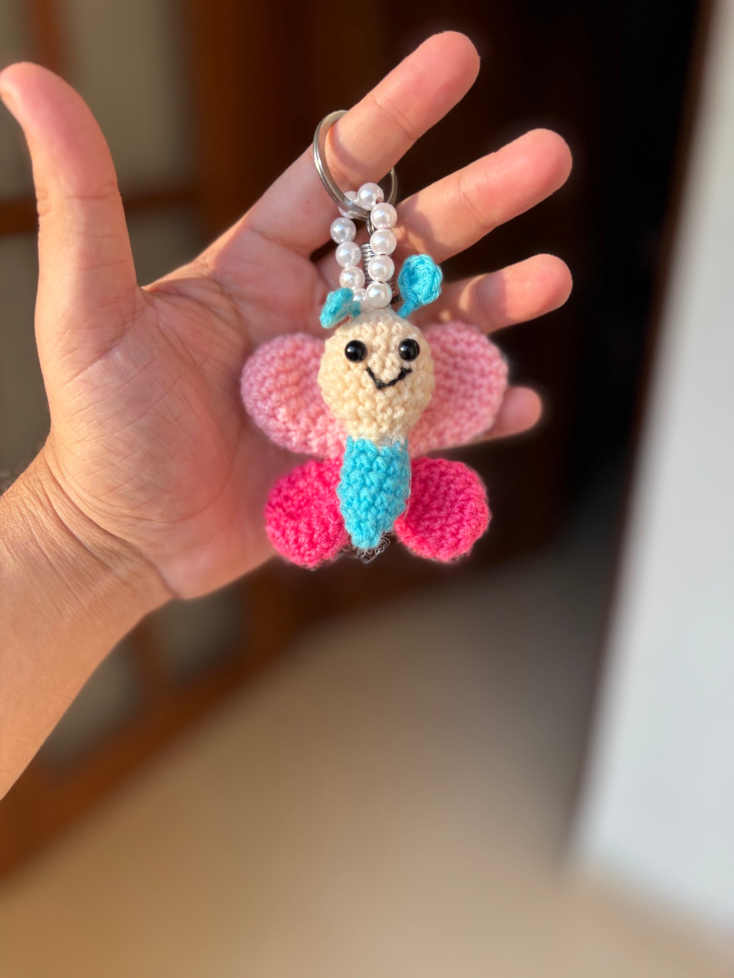 Butterfly keychain
