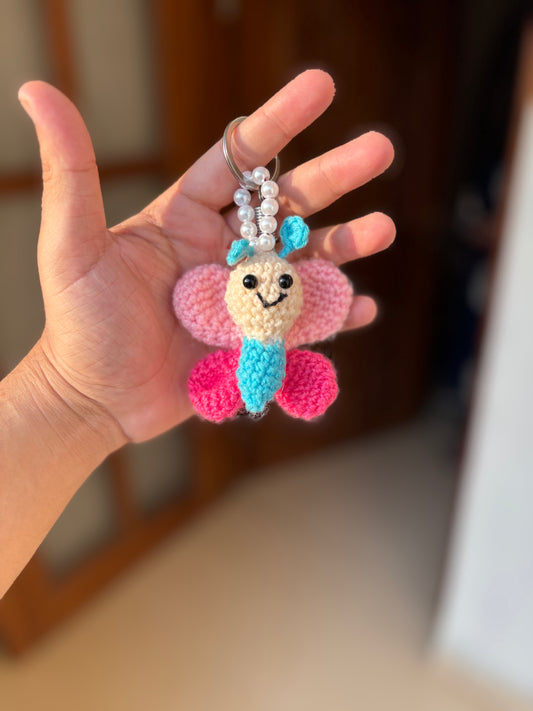 Butterfly keychain