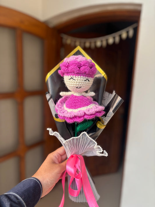 Rose doll purple