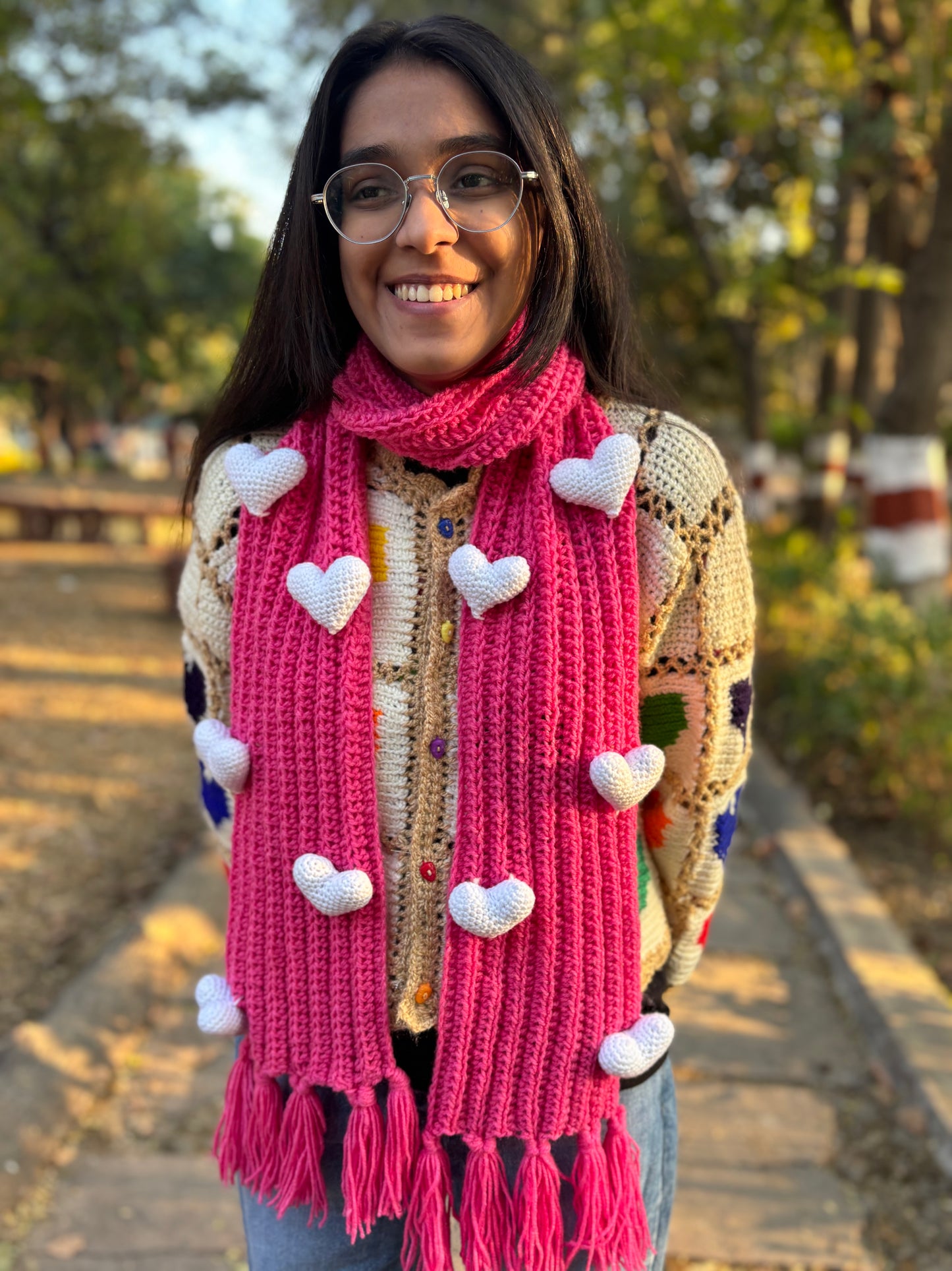 Sweet Hearts Scarf