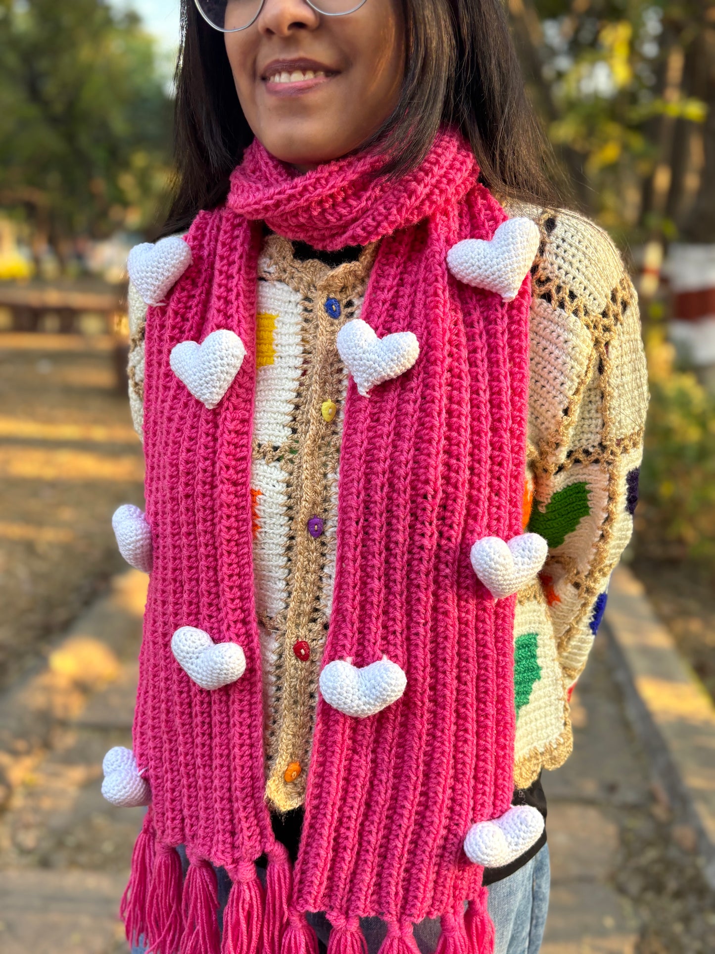 Sweet Hearts Scarf
