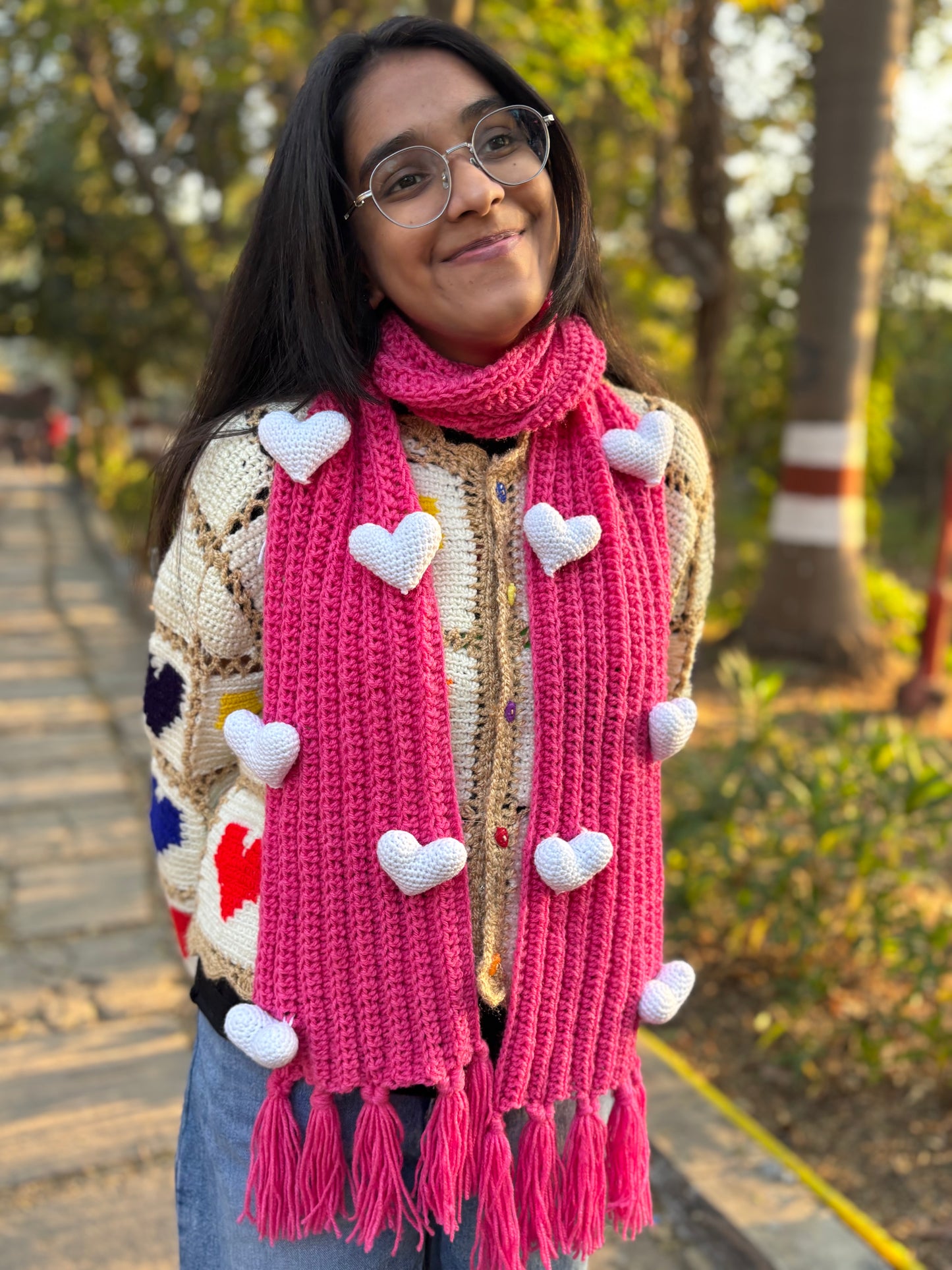 Sweet Hearts Scarf
