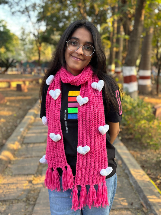 Sweet Hearts Scarf