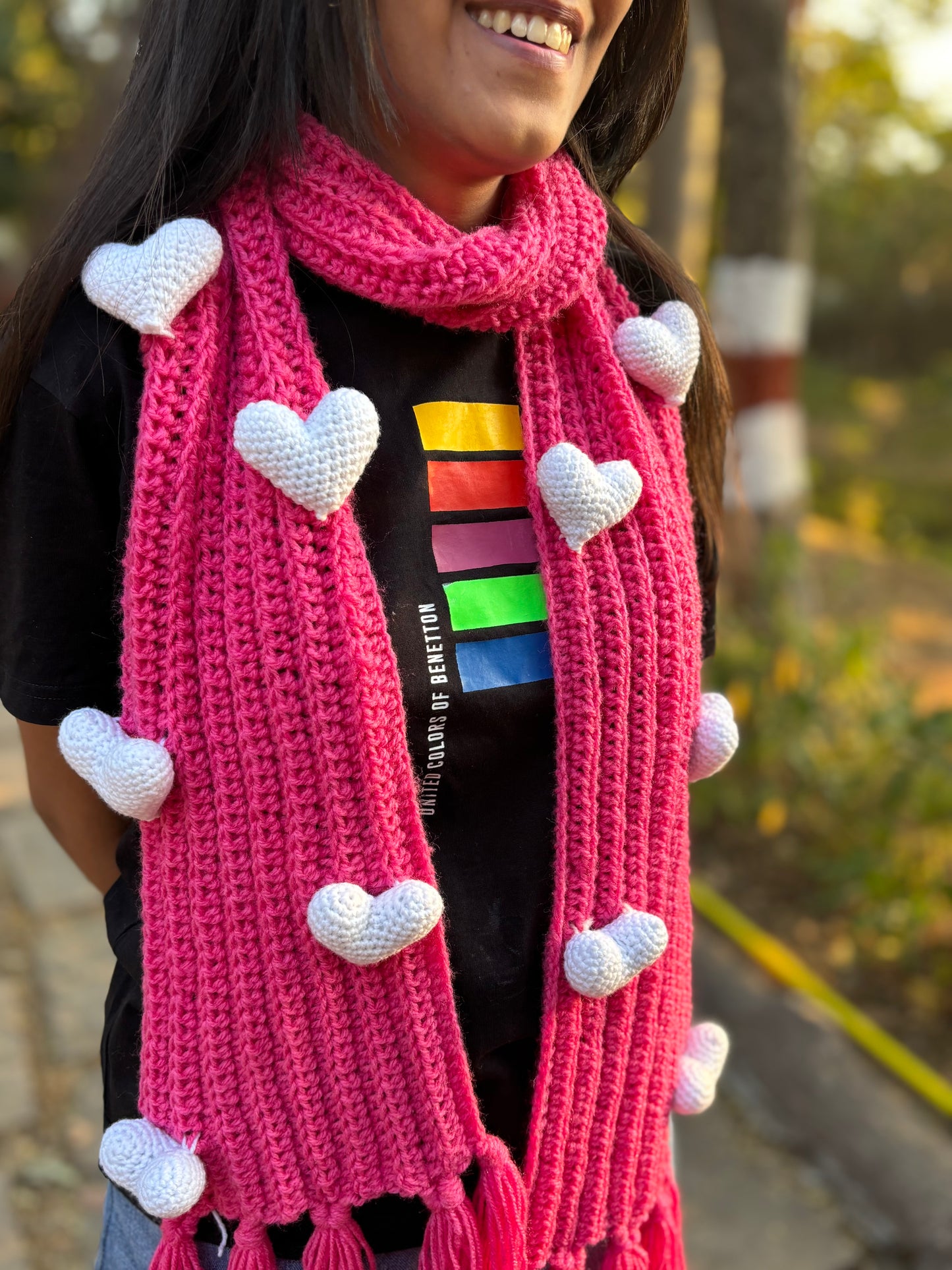 Sweet Hearts Scarf
