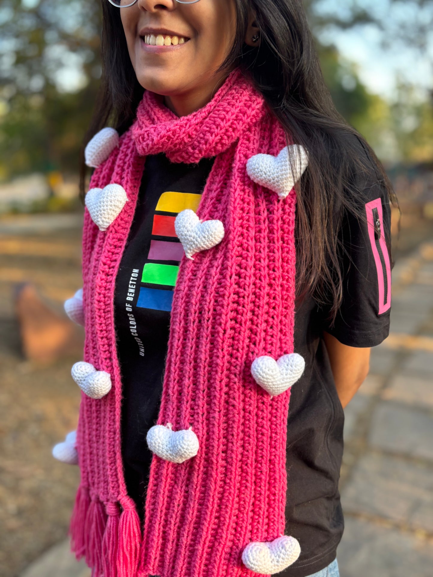 Sweet Hearts Scarf