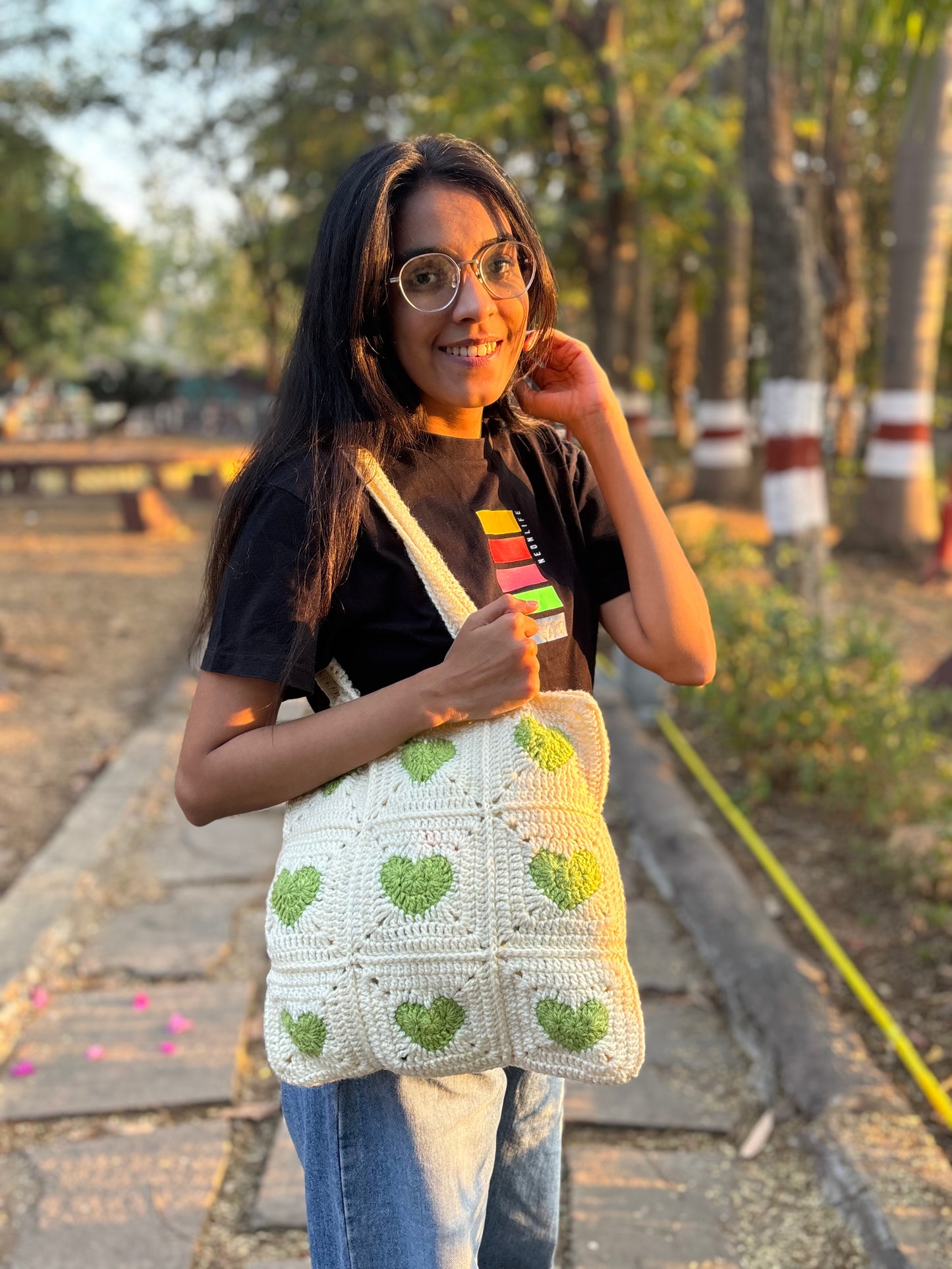 Granny square Tote Bag