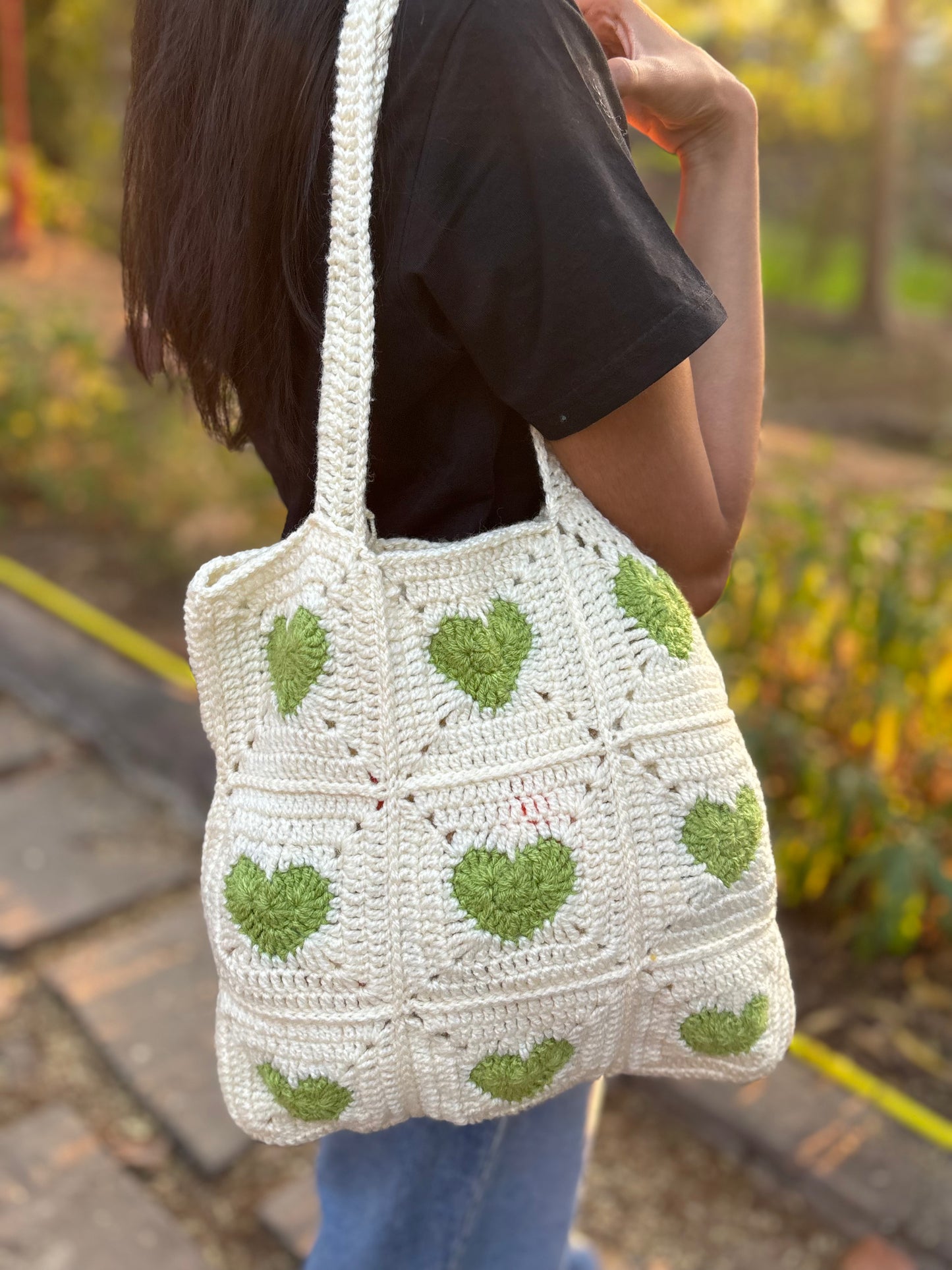 Granny square Tote Bag