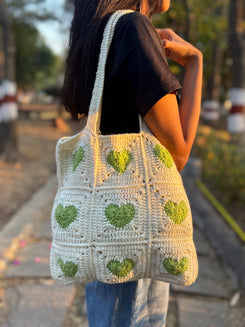 Granny square Tote Bag