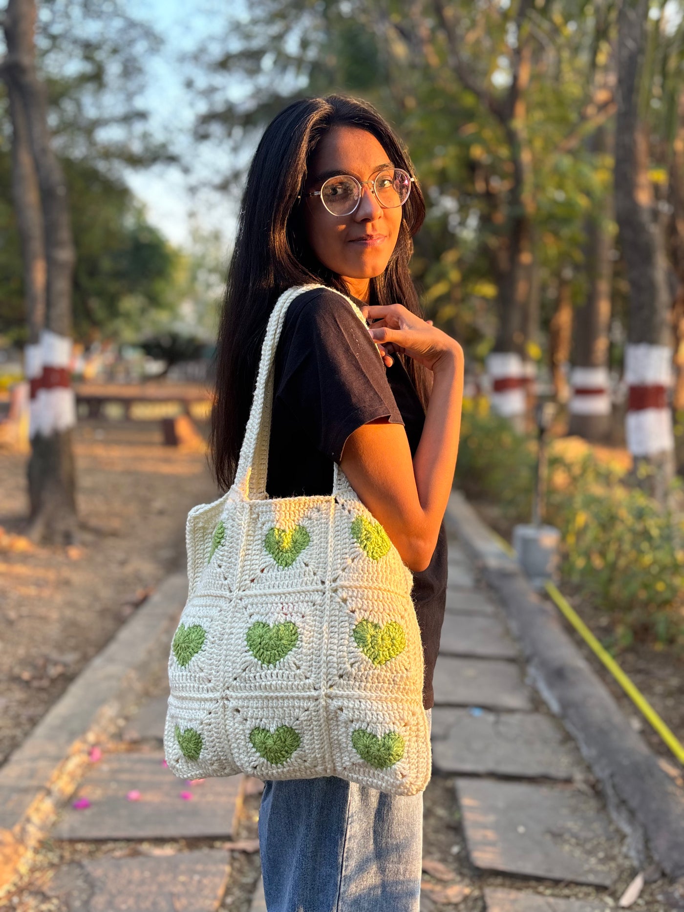 Granny square Tote Bag