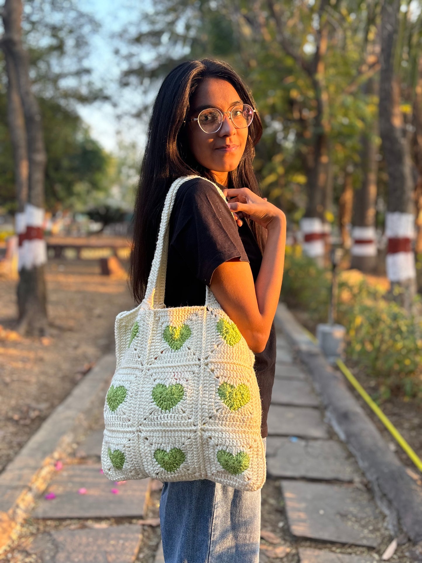 Granny square Tote Bag
