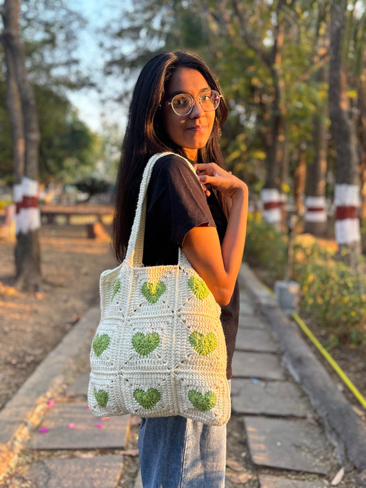 Granny square Tote Bag