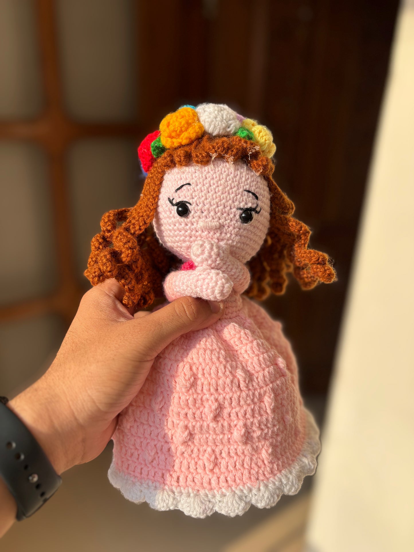 Convertible Crochet Doll Bouquet