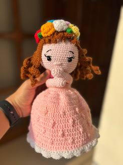Convertible Crochet Doll Bouquet