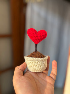Mini Heart Pot