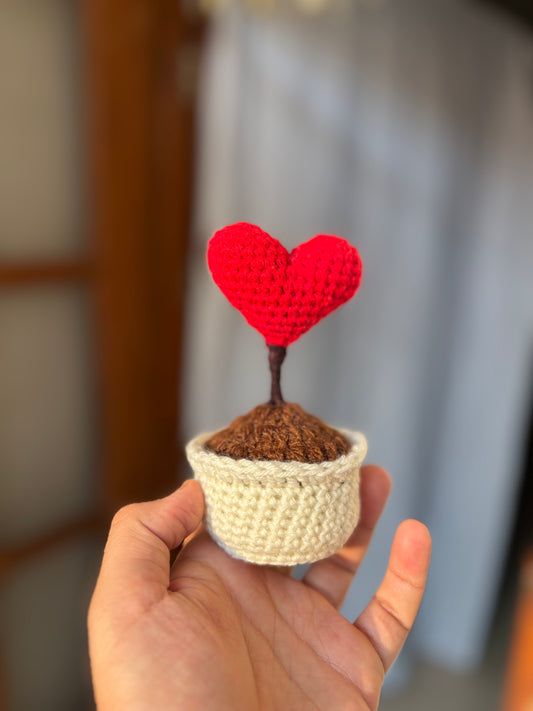 Mini Heart Pot