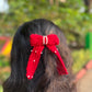 Red Bow Hair clip