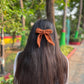 Brown Bow Hair clip