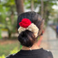 Gajra with Rose