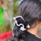 Scrunchy Black and White