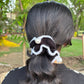 Scrunchy Black and White
