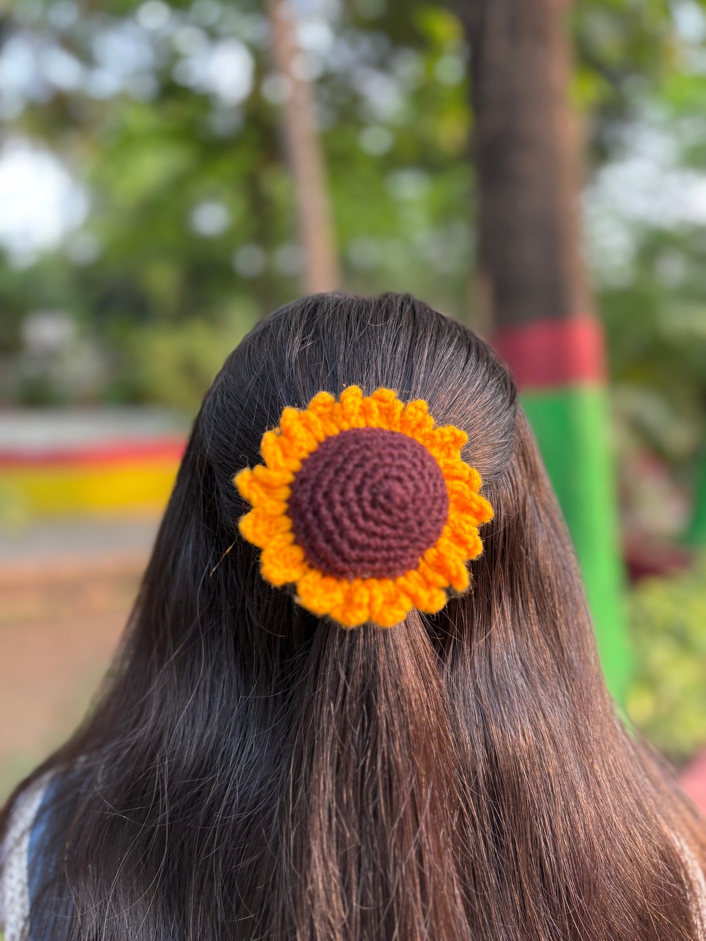 Sunflower Hair Clip