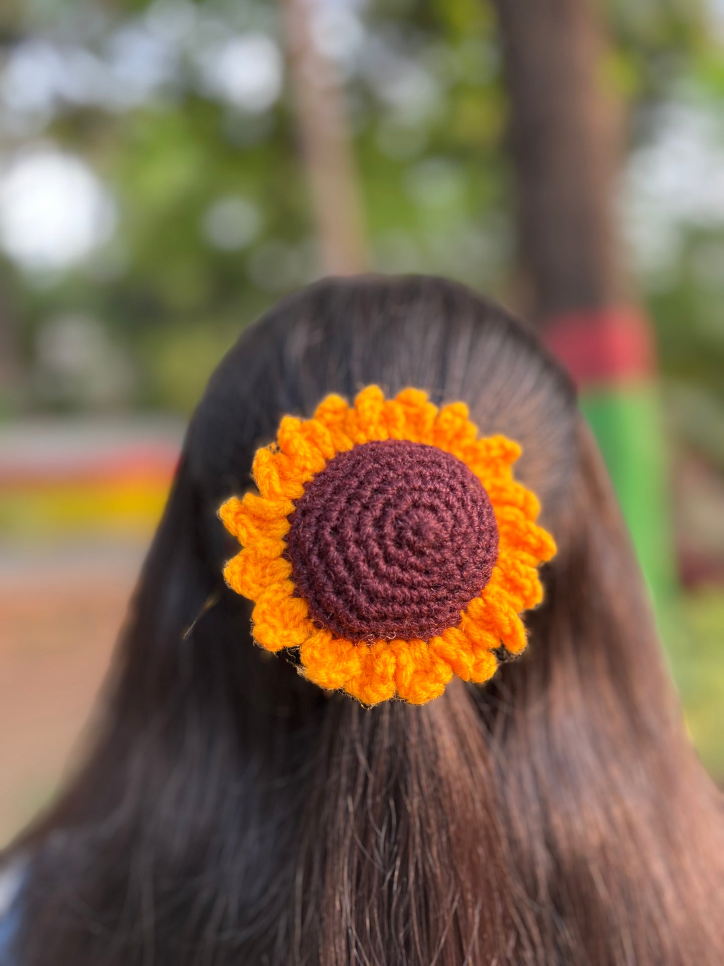 Sunflower Hair Clip
