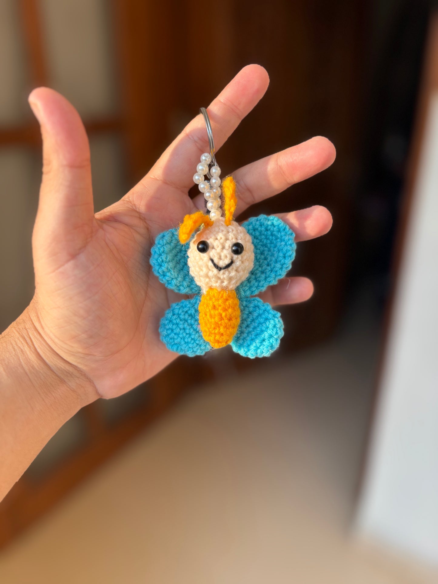 Butterfly keychain