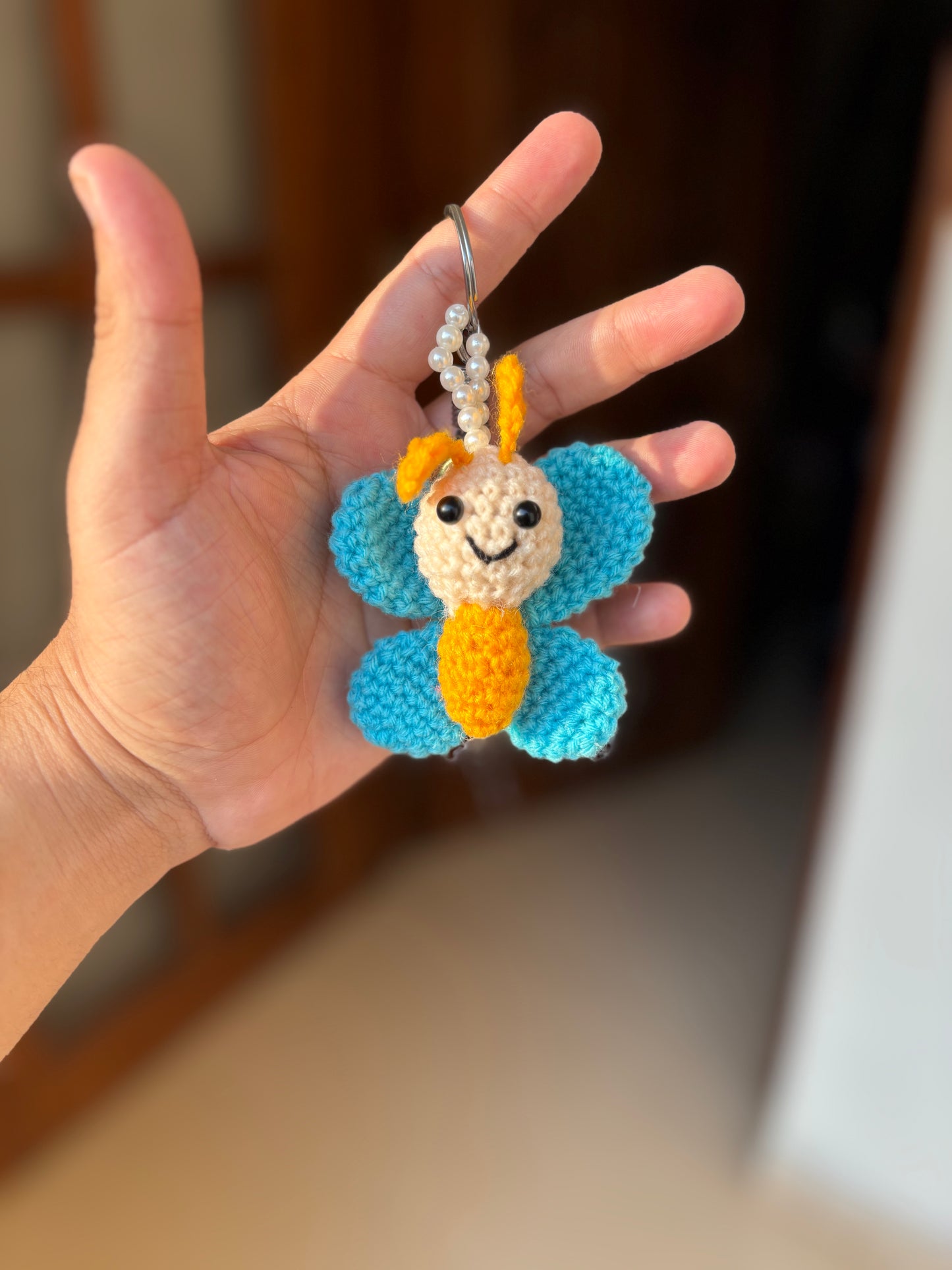 Butterfly keychain