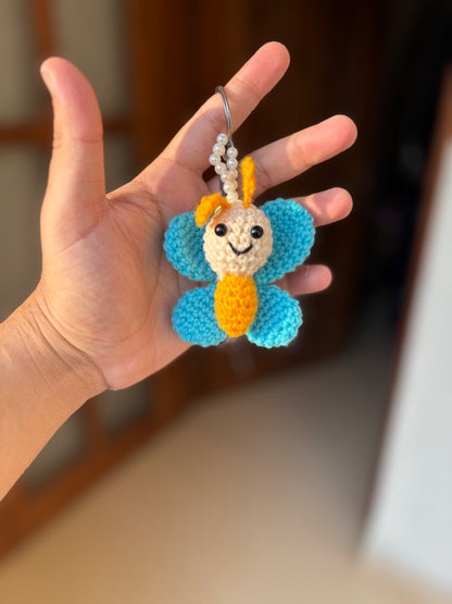 Butterfly keychain