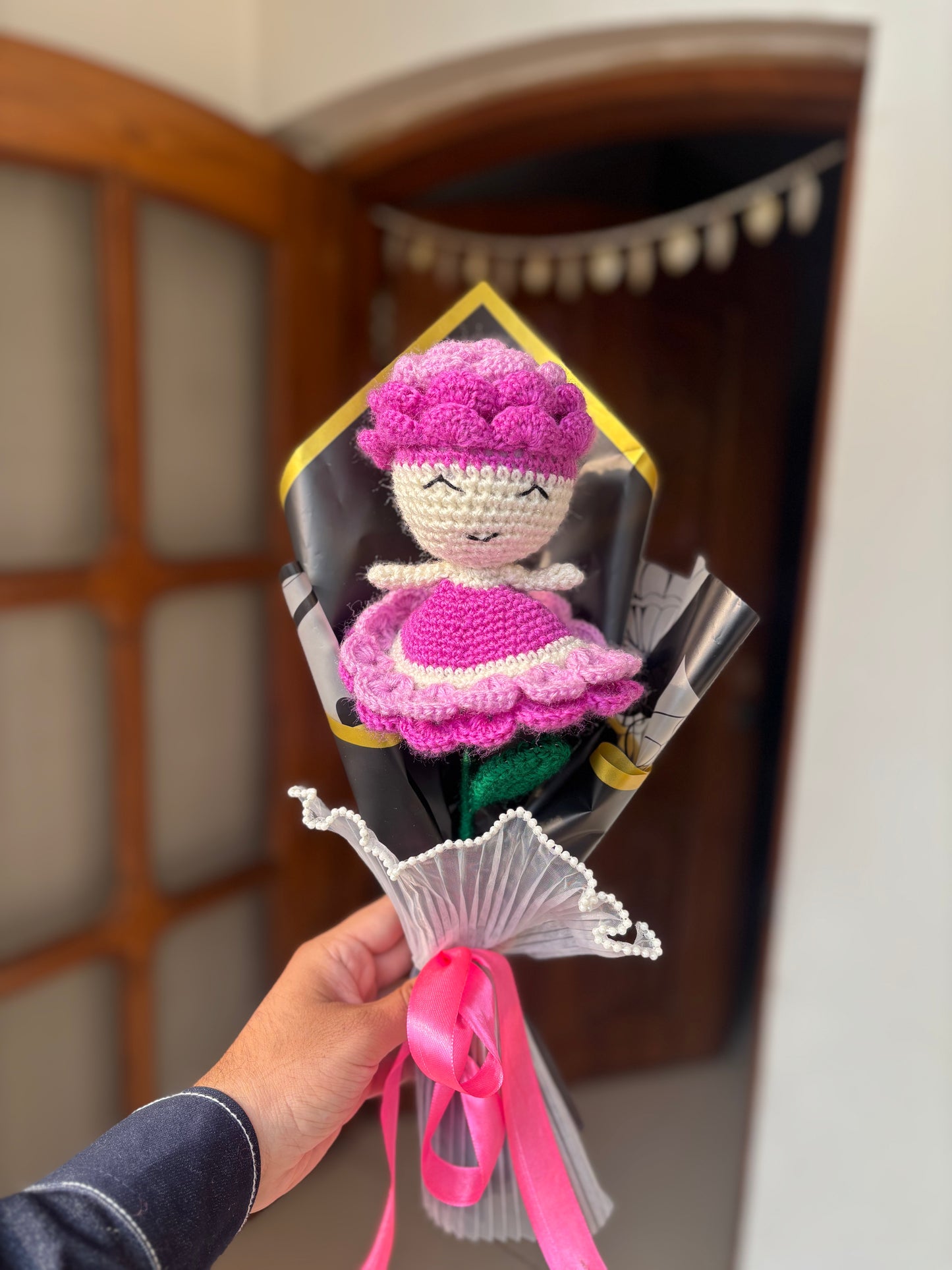 Rose doll purple