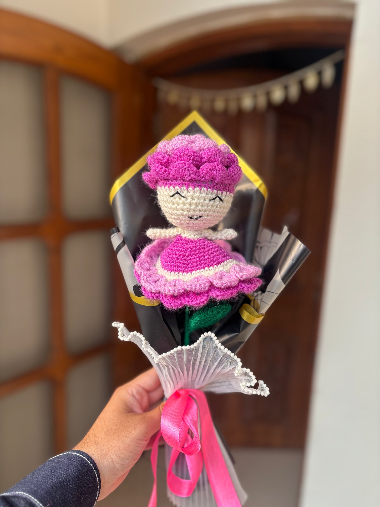 Rose doll purple