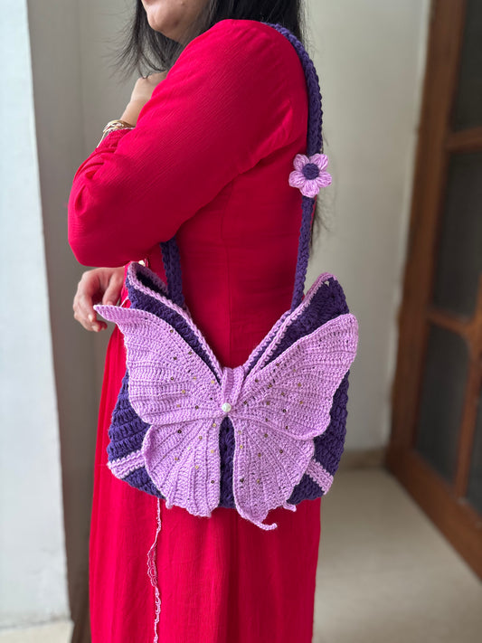 Butterfly Bag- Lavender