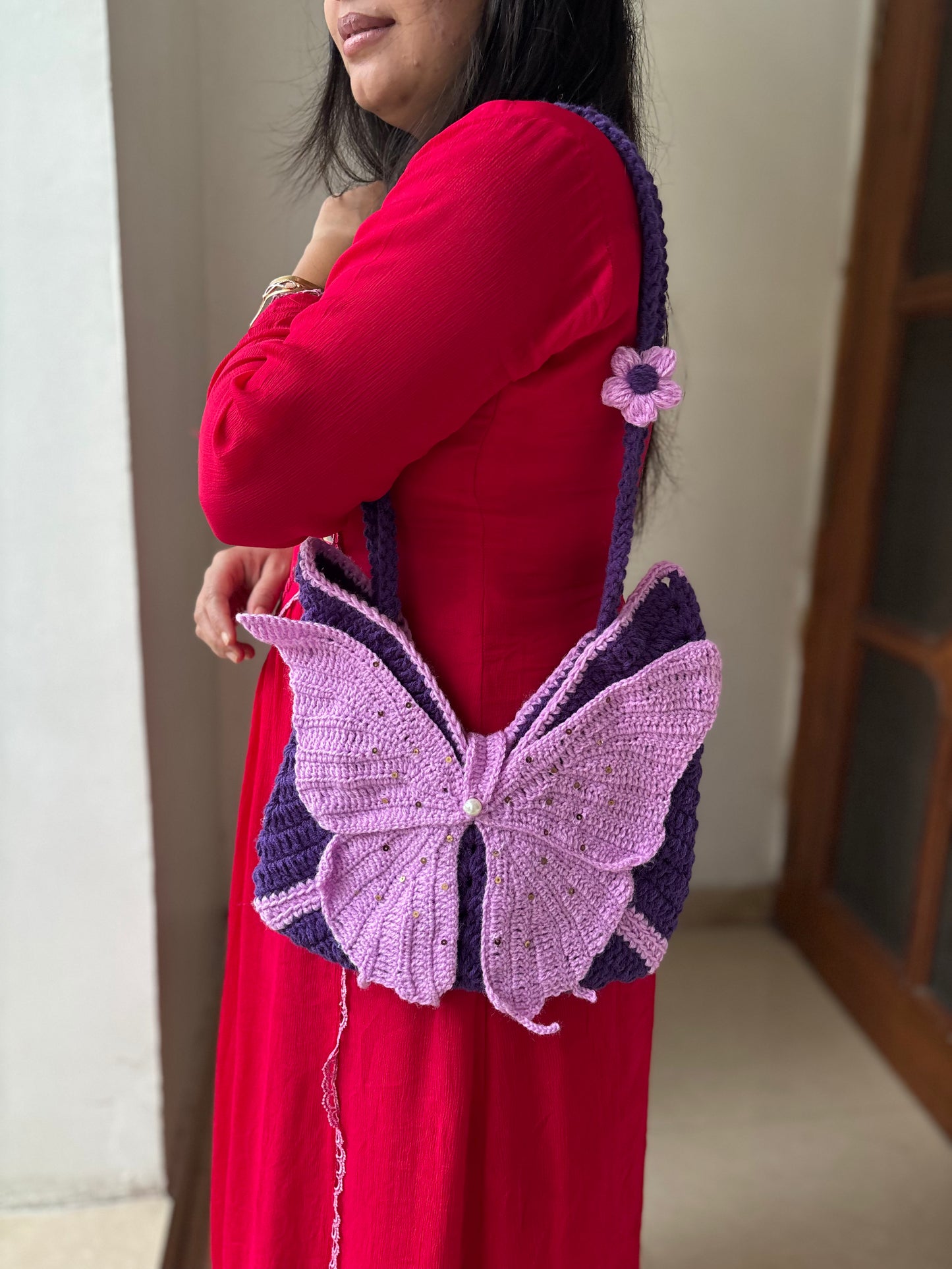 Butterfly Bag- Lavender