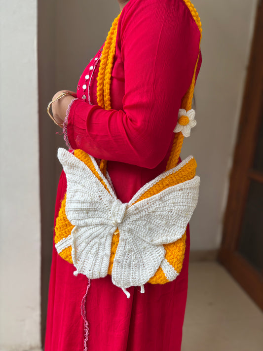 Butterfly Bag- Yellow