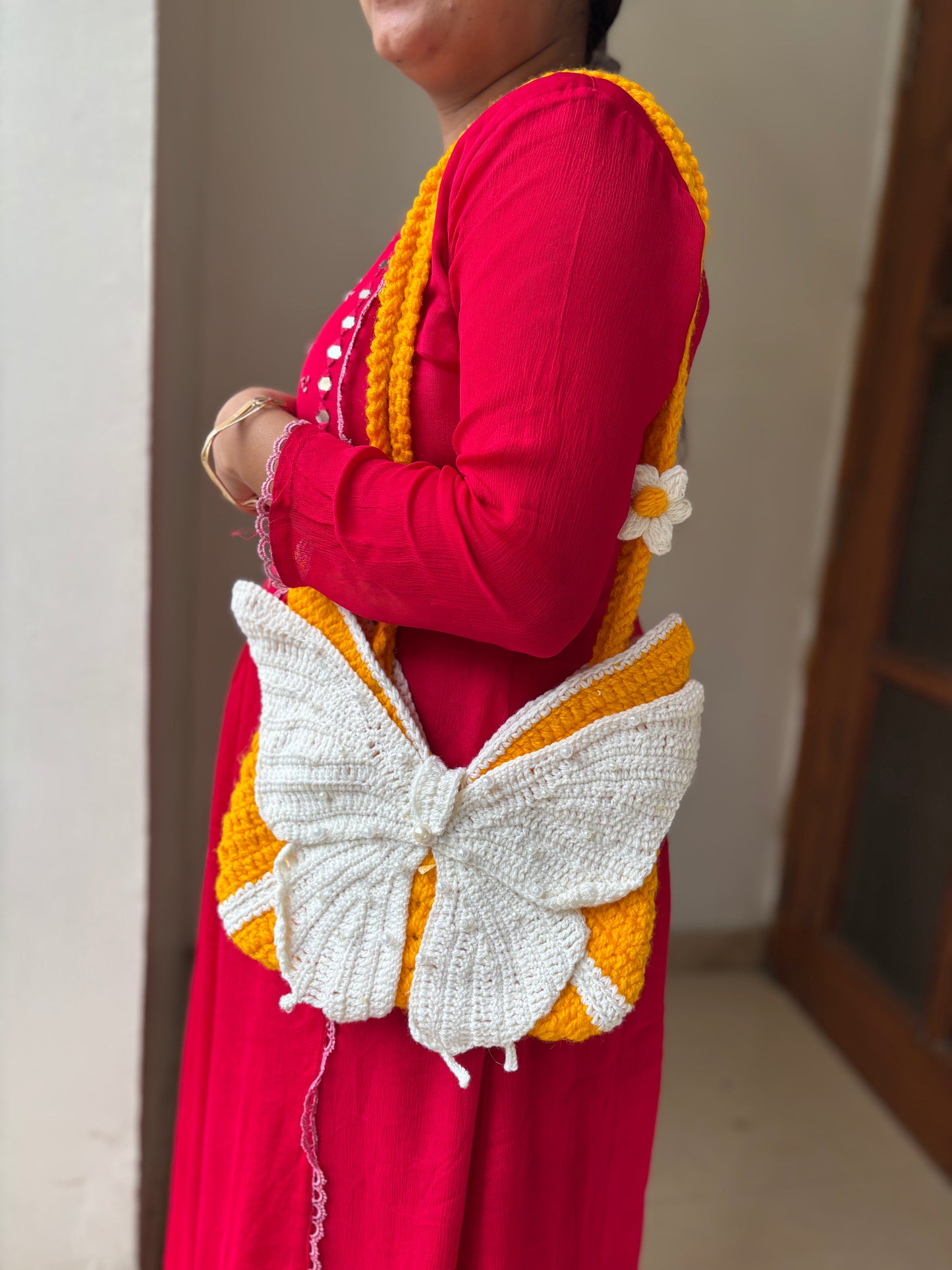 Butterfly Bag- Yellow