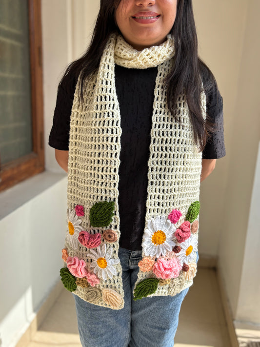 Floral Garden Scarf