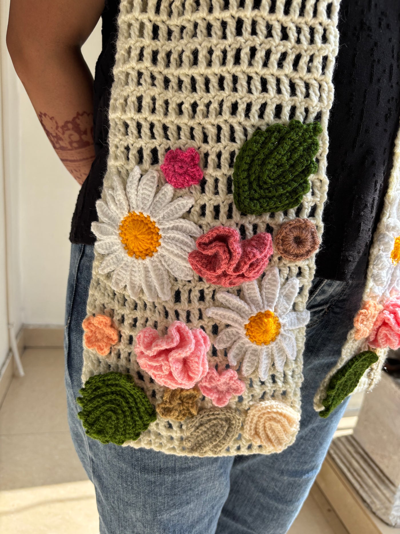 Floral Garden Scarf